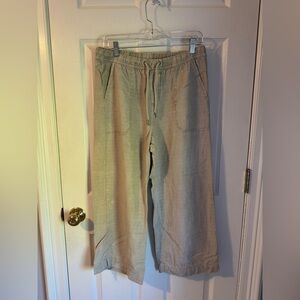 Splendid Angie wide leg crop pants